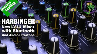 Video thumbnail for NEW Audio Mixer from Harbinger LV14 14-Channel Analog Mixer with Bluetooth, FX & USB Audio by expert island