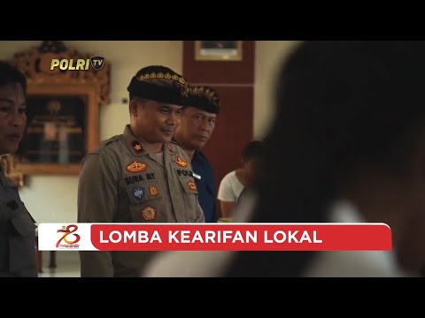 POLRES KLUNGKUNG GELAR LOMBA KEARIFAN LOKAL