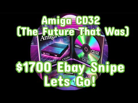 $1700 Sniper Club Score! 💥🎶 Amiga CD32 (The Future That Was) 🎶
