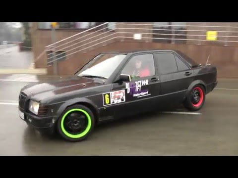 Jakub GĄSIOR / Damian BIESZCZAD - MB W201 - IV Dębicka MotoOrkiestra 2016 WOŚP Dębica 10-01-2016