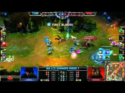 LCS NA - Dyrus 1v3 Doublekill