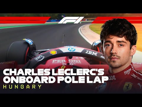 Charles Leclerc's Pole Lap | 2025 Hungarian Grand Prix | Pirelli