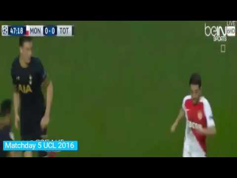 AS MONACO 2 - 1 TOTTENHAM [HD] All Goals &  Hightlight UEFA Champions League 2016 (22-11-2016)