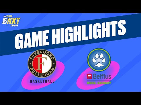 Zeeuw & Zeeuw Feyenoord Basketball vs. Belfius Mons-Hainaut - Game Highlights