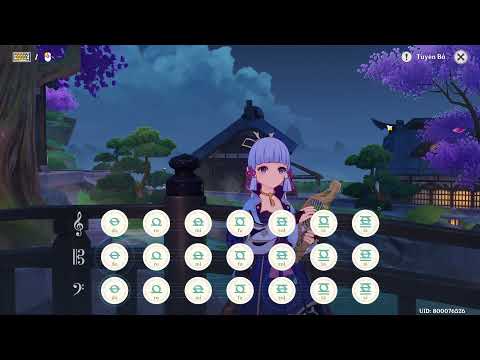 Hikare Inochi - Komi-san Can't Communicate ED | Genshin Impact | Lyre Cover