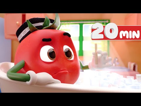 🍅 Pomidor Do’ppi | Bolalar uchun multfilm | Yo'zgi to'plam