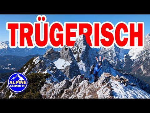 Arnspitzen Überschreitung Winter | WENN DER FRÜHLING TÄUSCHT! #bergsteigen #winter #tirol