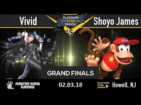 Platinum Star Smash 5 - Vivid (Bayo) vs Shoyo James (Diddy Kong) - Grand Finals