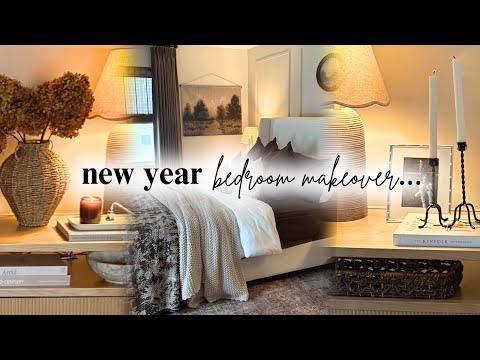 DIY bedroom makeover 2026 | modern vintage home decorating ideas