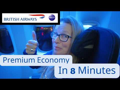 British Airways Premium Economy - Guide to World Traveller Plus