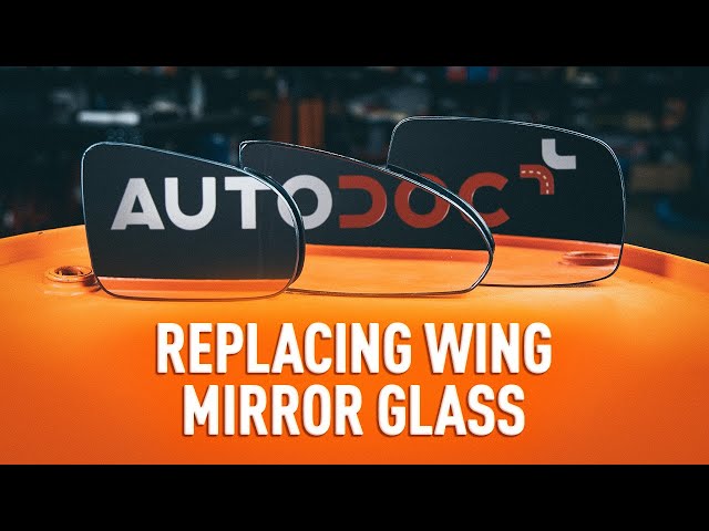 Watch the video guide on PEUGEOT EXPERT Platform/Chassis Side view mirror glass replacement