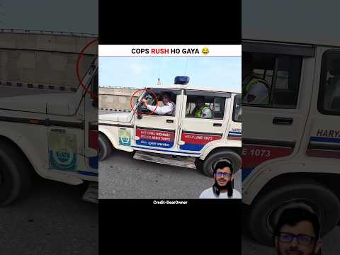 Police Ne Kya Bol Diya 😂 #rider #motovlog #trending #shorts