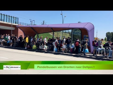 VIDEO | Beelden van de drukte op treinstation Dronten in verband met Defqon.1 VIDEO | Beelden van de drukte op treinstation Dronten in verband met Defqon.1