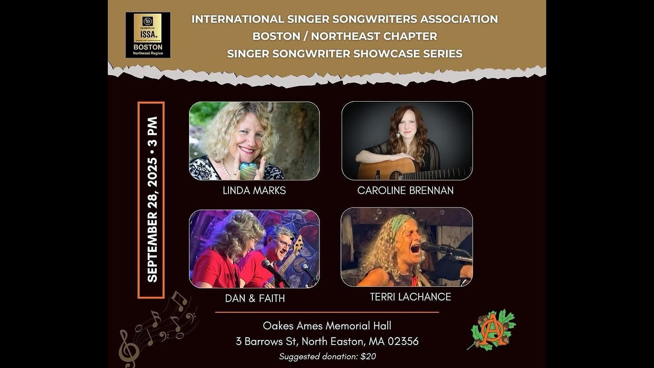 ISSA Singer Songwriter Showcase Series September Concert 9/28/25