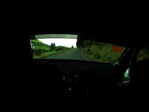 Azores rallye - Sete Cidades - CRASH - Karel Kupec & Ondra Krajča