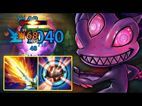 Wild Rift Fizz One Shot Combo Delete! 1,040 Critical Damage