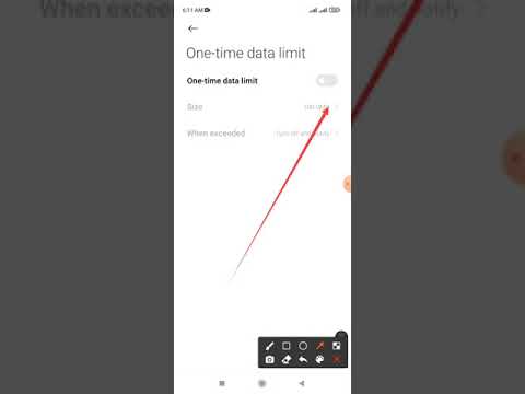 How to setting hotspots 150 MB one time data limit | Redmi Note 10 and Xiaomi Phone