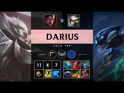 Darius Top vs Camille - EUW Challenger Patch 25.14