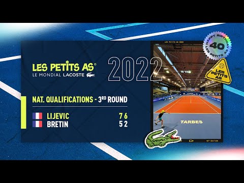 Les Petits As 2022 | Girls National Qualifying | Zélie BRETIN vs. Laura LIJEVIC