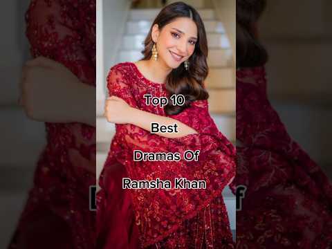 Top 10 Best Dramas Of Ramsha Khan 😱 #viralshort #famouspakdramalist #famouspakdrama #pakdrama