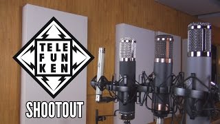 Telefunken Microphone Shootout AR-51, AK-47, CU-29, M260 @ ZenPro Audio