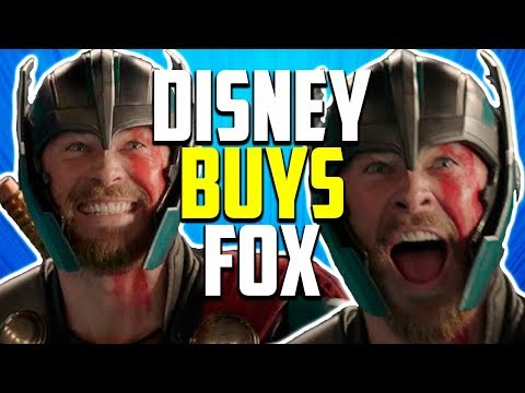 DISNEY TO BUY FOX - THE STREAMING WAR - Family Guy, Fantastic Four, Simpsons