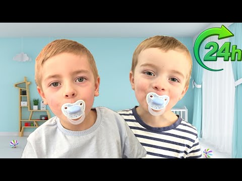 Raphael and Hugo are babies again! 👶🏼👶🏼