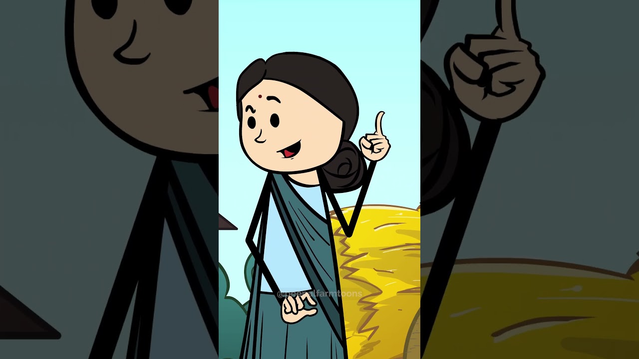 Inn mein ladke maarne ka riwaaz hai #animation