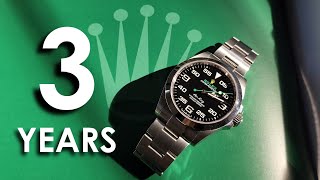 3 Years With The Rolex Air King 126900