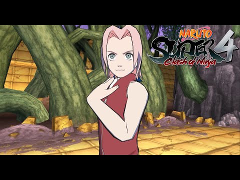 Super Naruto Clash of Ninja 4 [SCON4] - Sakura Gameplay [Hardest Difficulty] 1080p