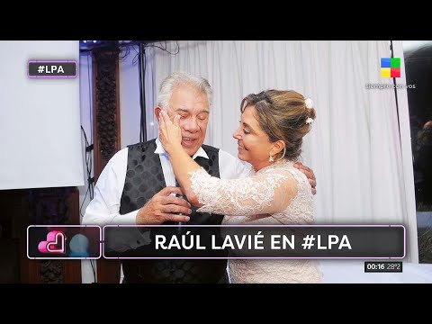 La historia de amor de Raúl Lavié y Laura