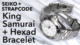 King Samurai + Strapcode Hexad Bracelet Review! A bracelet worthy of a King
