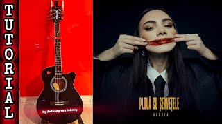 EASY Guitar Tutorial! - Plouă cu Șervețele - Alexia (Romanian Music)
