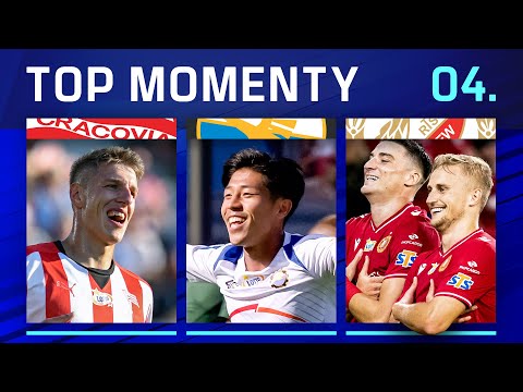 WSZYSTKIE GOLE 4. KOLEJKI | TOP MOMENTY | EKSTRAKLASA 2023/24