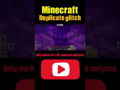 Insane Minecraft Duplication Glitch! 😱 #Shorts