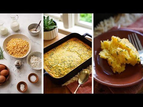 Corn Pudding Casserole (No Jiffy Mix/No Creamed Corn)