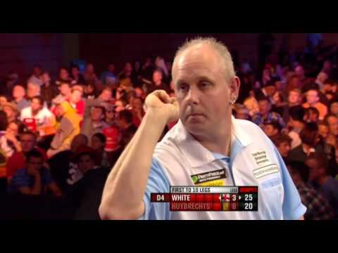 White v Huybrechts | 3/3 | Round two | European Darts Championship 2012
