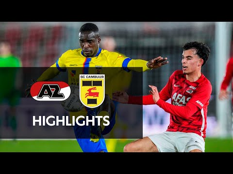 Highlights Jong AZ - SC Cambuur | Keuken Kampioen Divisie