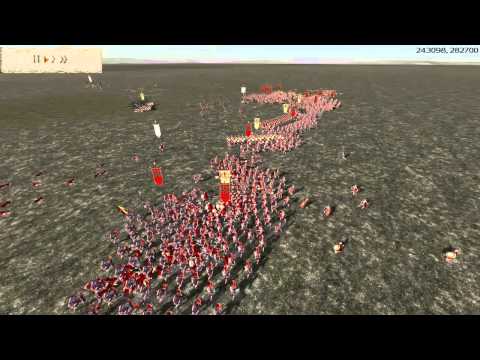 How to destroy a phalanx formation!