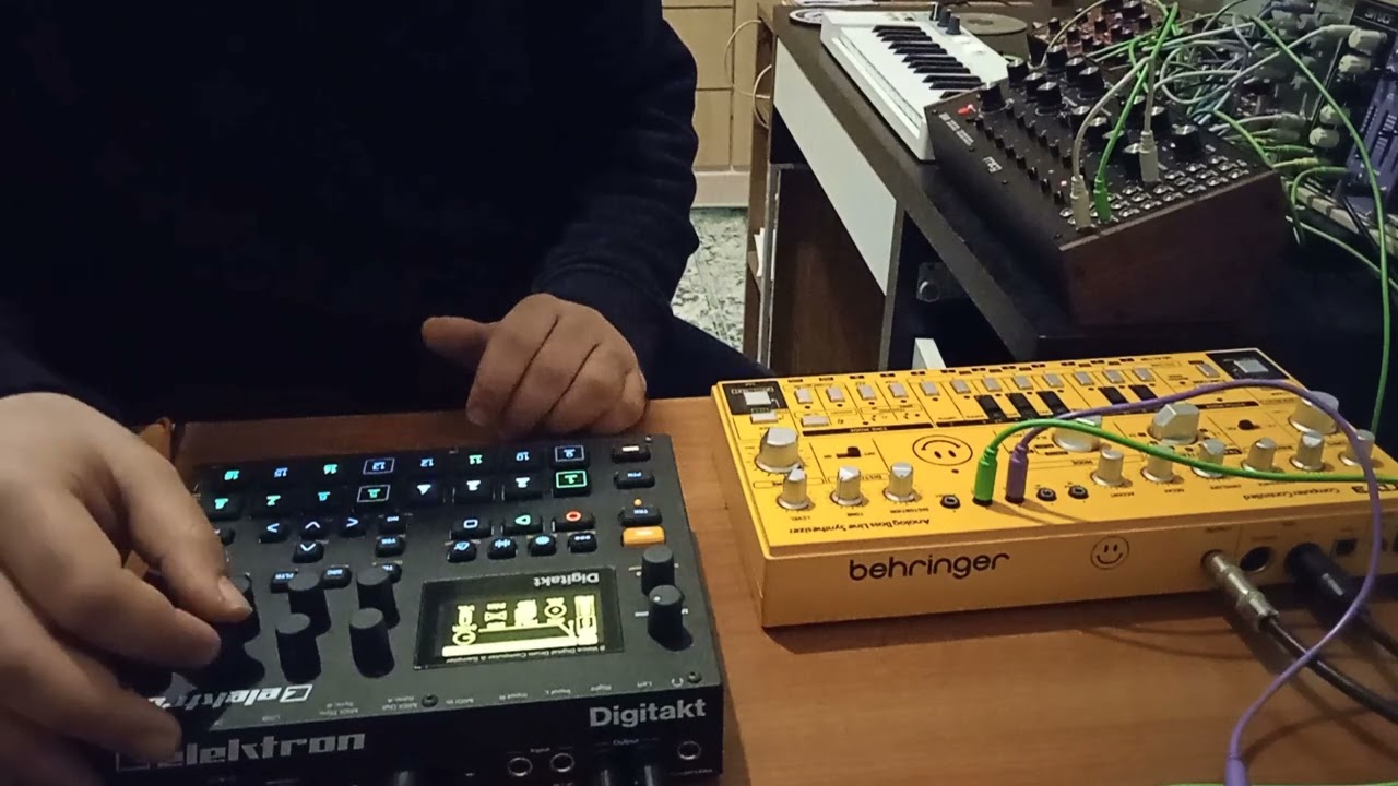 TECHNO JAM FEAT ELEKTRON DIGITAKT & MOOG DFAM