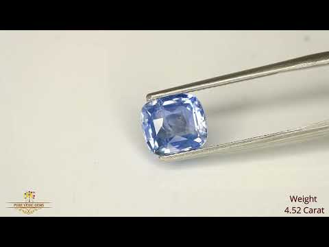 Blue Sapphire 4.52ct. (Super Luxury) video