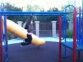 Sarah On Monkey Bars