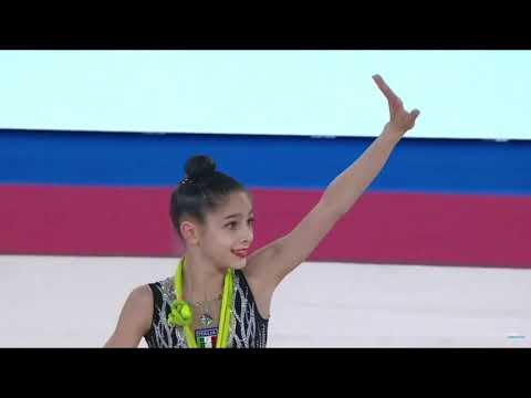 Sofia Raffaeli Rope EF  Junior World Championship Moscow 2019