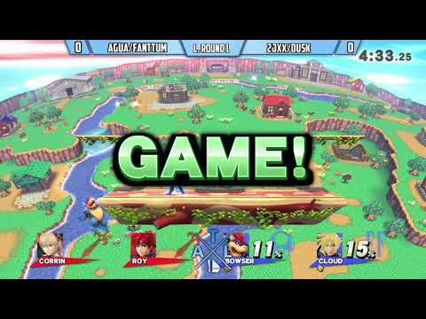 Smash Atl 7/21 - 2JXX/Dusk vs Agua/Fanttum - Smash 4 Doubles L. Round 1