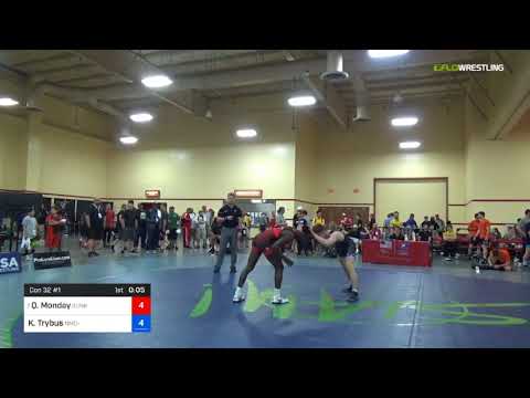 2018 Marine Corps US Open/UWW Junior Freestyle 65 Con 32 #1 - Quincy Monday (Sunk) Vs. Kyle Trybus