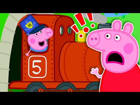 Train Park Song 🚂🛤️ NEW SONG 💕 Peppa Pig Kids Songs and Nursery Rhymes