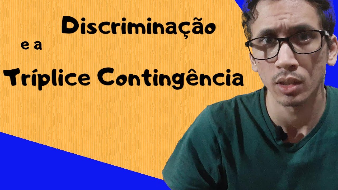 Discriminação e a Tríplice Contingência