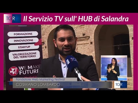 The opening of the Innovation and Sustainability Hub in Salandra (MT) - TGR Service