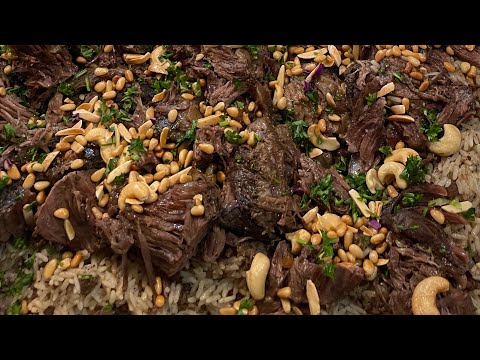 Middle Eastern Holiday lamb recipe (Lebanese Style.