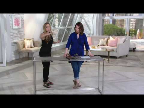Earth Origins Leather Multi-strap Sandals - Katrina on QVC